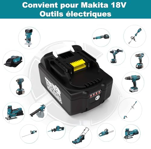 Makita 18V Battery and Charger Bundle – Portable, With Carry Case