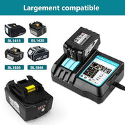 Makita 18V Battery and Charger Bundle – Portable, With Carry Case