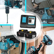 Makita 18V Battery and Charger Bundle – Portable, With Carry Case
