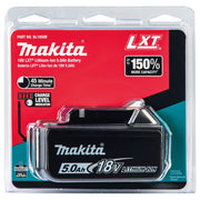 Makita BL1850B 18V 5.0Ah LXT Lithium-Ion Battery – Original 197280-8
